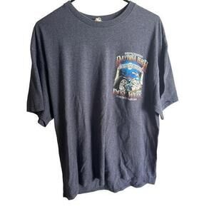 DaytonaBeach ike Week‎ 2014 Bikers Mens Tshirt Preowned size xl Gray